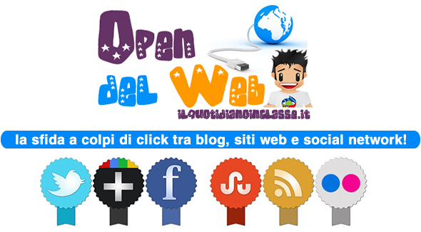 E' arrivato l'Open del Web! Clicca e scopri la sfida tra i social network!