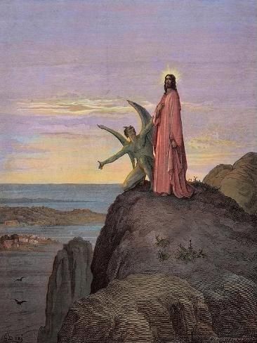Giclee-Painting_-Dores-Jesus-in-the-Desert-Subjected-to-the-Temptati