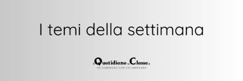 I temi della settimana