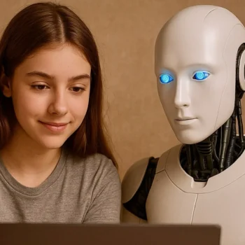 immagine quotidiano in classe inteligenza artificiale
